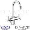 Grohe Atrio Classic Basin Mixer Crosshead L-Size Tap Spare Parts